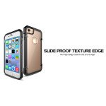 Wholesale iPhone 7 Plus Clear Defense Hybrid Case (Purple)